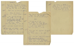 John Entwistle Handwritten Lyrics for Im So Scared